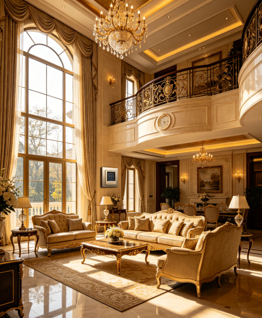 裕安区贺哒别墅定制智能电采暖系统